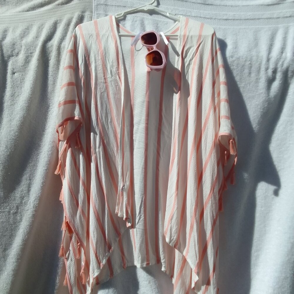 Bundle Sunglass&Beach Coverup Well-Designed Silky… - image 2